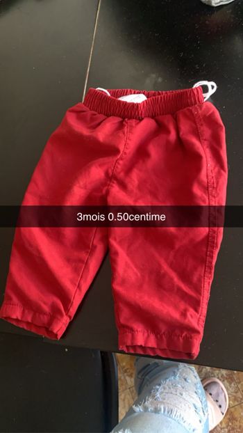 Lot vêtements bébé