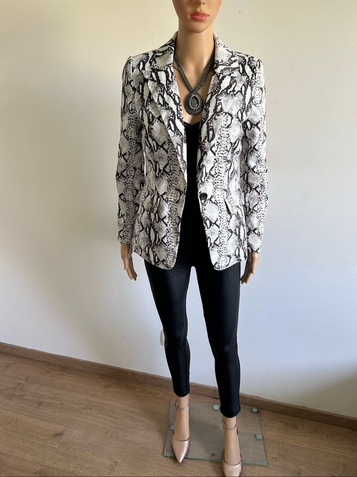 Blazer imprimé Drôle de Copine taille S jamais porté - photo numéro 3