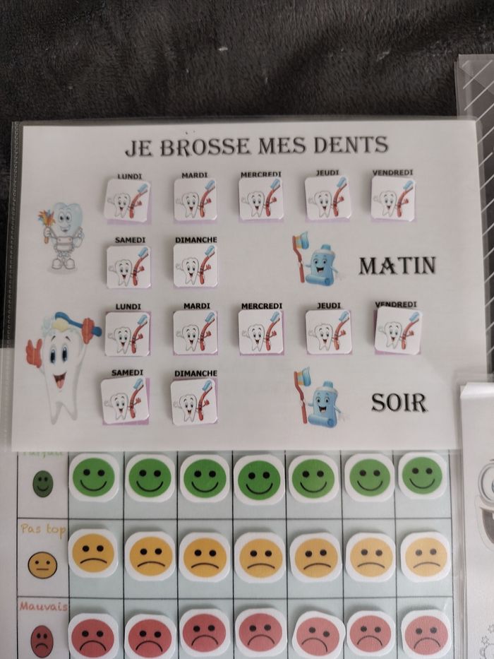 Pack complet fiche plastifiée d'activité pour garçon - photo numéro 3