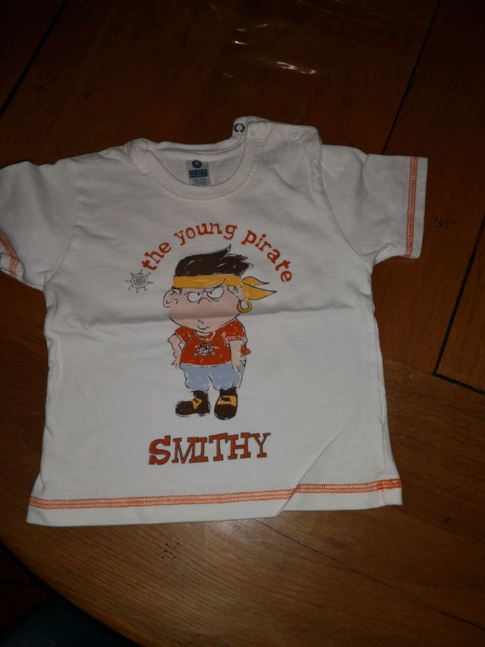 Maillot manches courtes 12 mois garçon