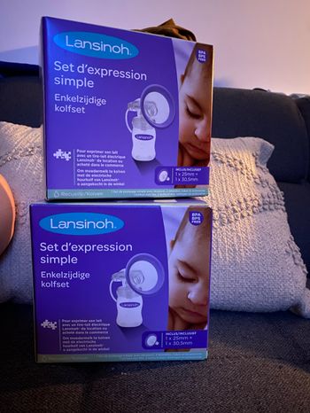 Set d’expression Lansinoh  x2