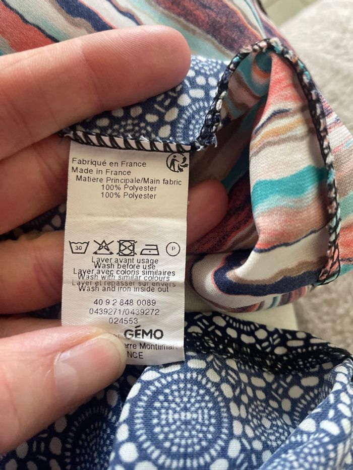 Haut marine manches courtes 10 ans Gémo - photo numéro 7