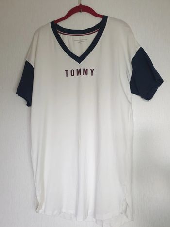 Chemise de nuit blanche tommy hilfiger S