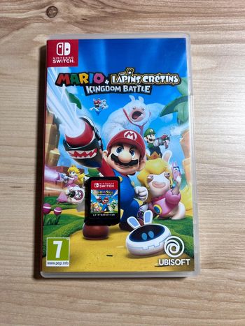 Jeu Nintendo Switch - Mario + Lapins Crétins: Kingdom Battle avec boite
