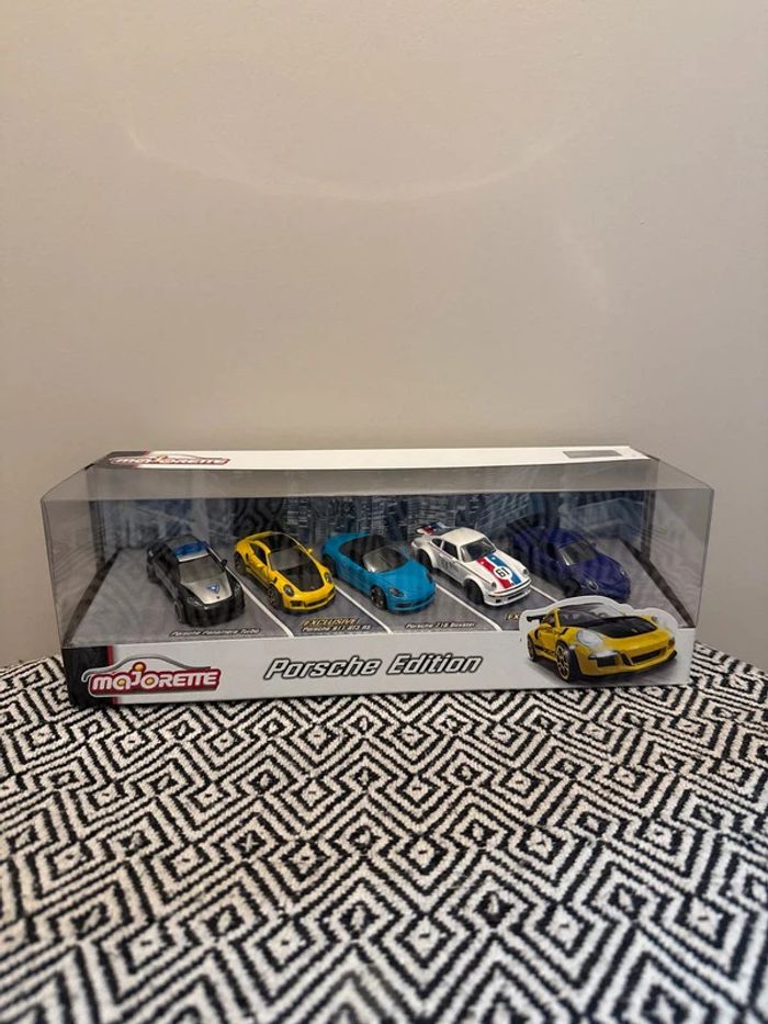 Majorette - Pack de 5 véhicules Porsche Edition - 3 ans et plus
