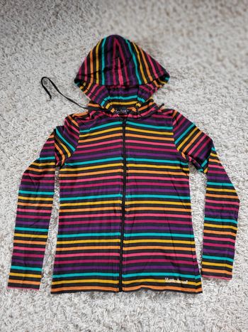 Gilet zippé à capuche