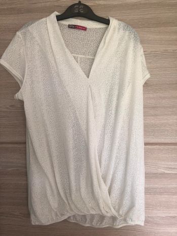 Blouse écru