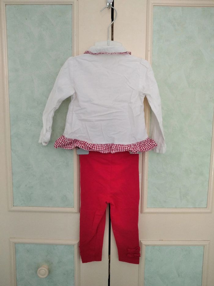 chemise + legging 18 mois - photo numéro 3