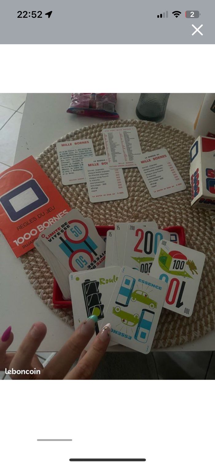 Jeu Milles Bornes - photo numéro 2