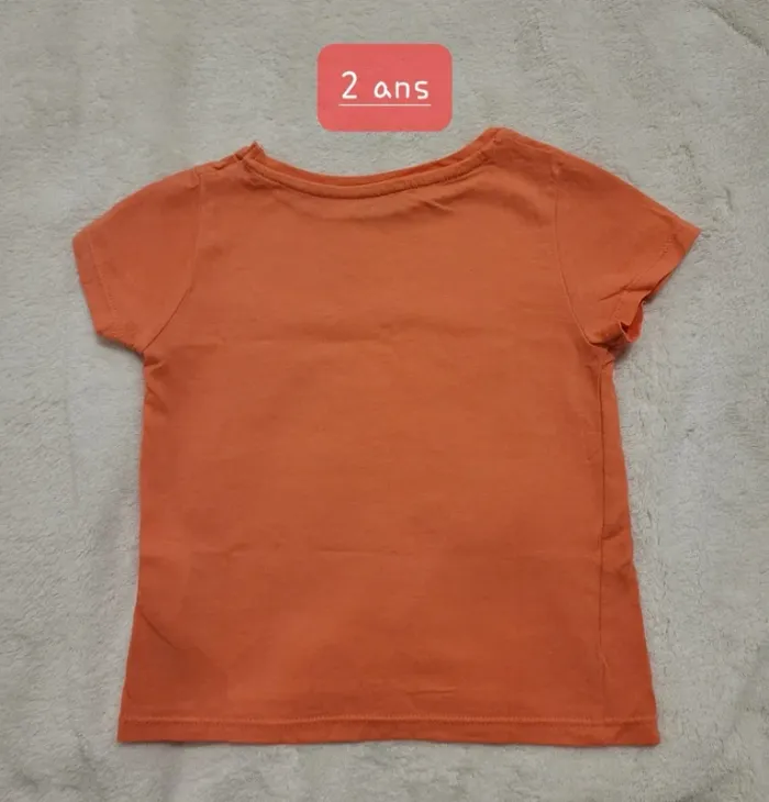 T-shirt MC 2 ans 👧 Verbaudet - photo numéro 3