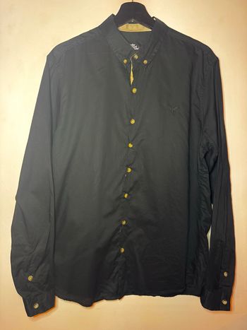 Chemise manches longues noir Cedar Wood State /