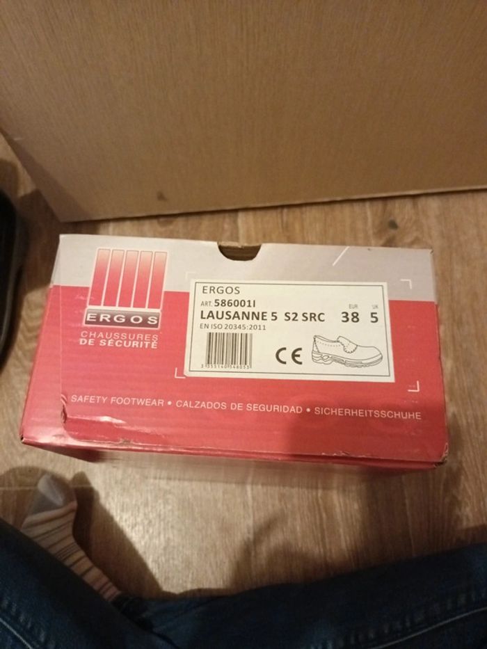 Chaussures sécurité blanche - photo numéro 6