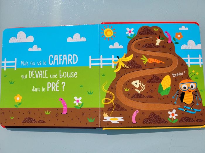 Livre animé à toucher 🕸 Un goûter chez l'araignée 🕷 - photo numéro 10