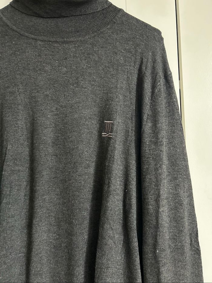 Lot de 2 pulls unis Col roulé Homme Torrente Couture Taille L - photo numéro 10