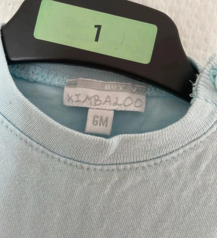 T-shirt manche courte bébé garçon - taille 6 mois - photo numéro 2