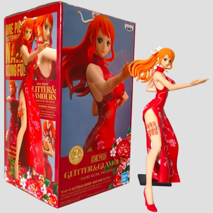 Figurine officielle Banpresto – Nami – Glitter & Glamours Kung Fu Style Ver. A