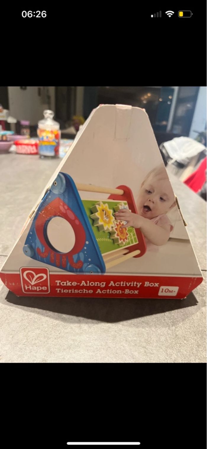 Boite d'activités à 5 faces - Hape - photo numéro 4