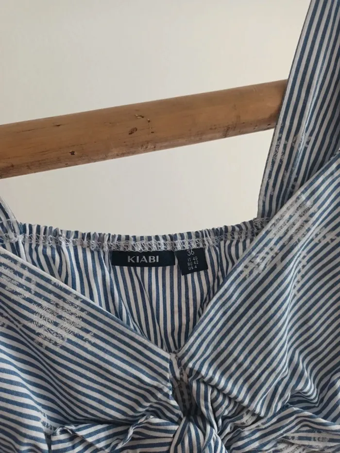 Blouse d'été rayée taille 36 - photo numéro 2