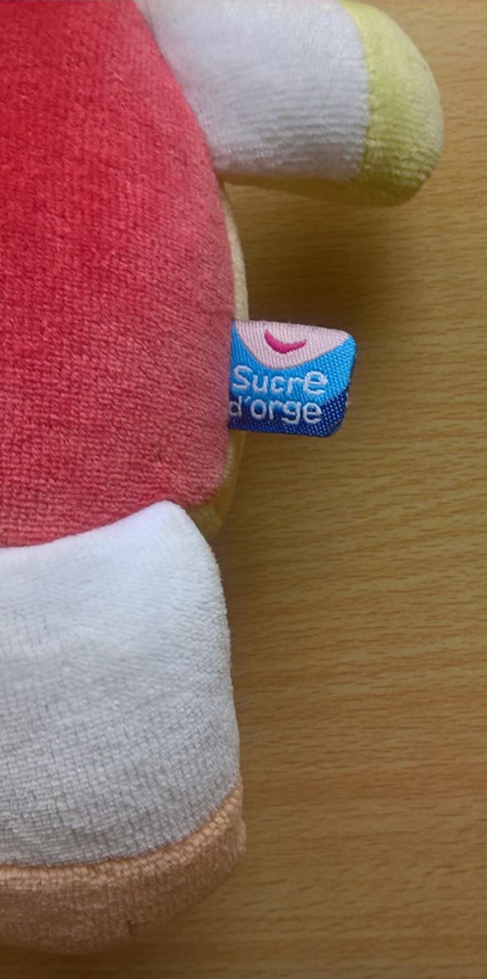 Doudou Vache peluche neuve Sucre D'Orge - photo numéro 2