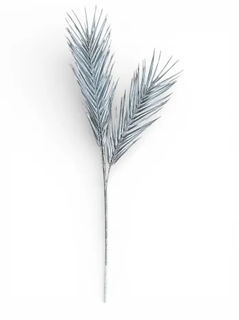 Branche de palmier artificielle deux feuilles 87 cm neuf