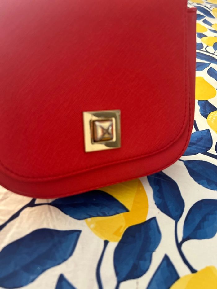 Sac rouge naf naf - photo numéro 2