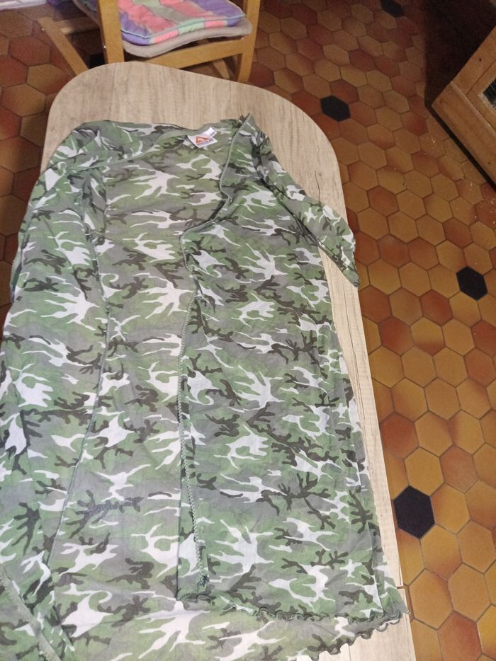 Chemise camouflage vert Kookaï 38 transparent - photo numéro 3