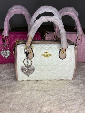 👜 Sac à main Coach – Élégance Rose Intemporelle