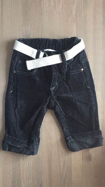 Pantalon côtelé