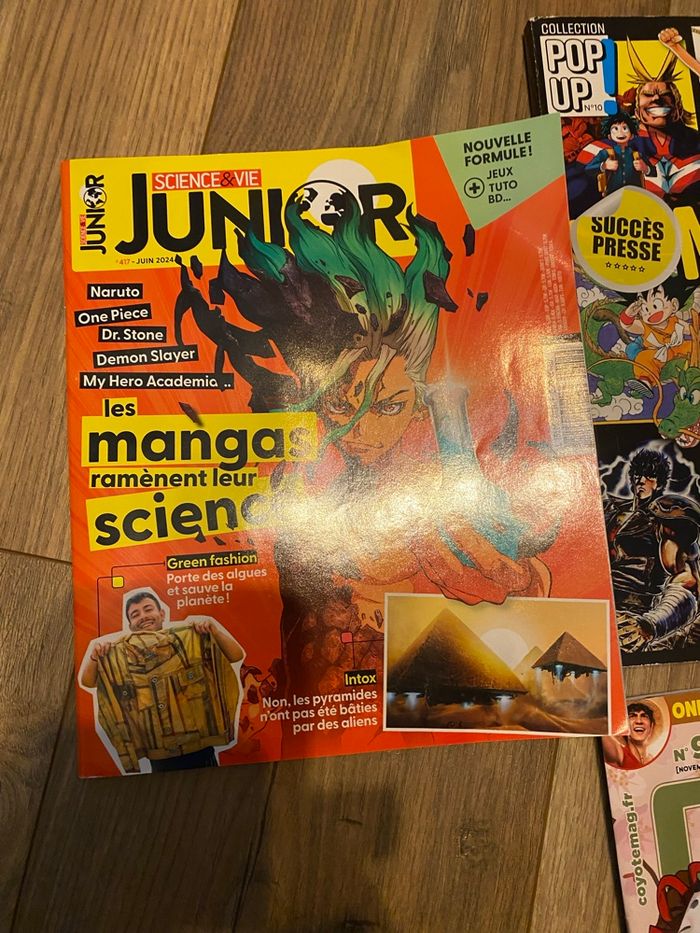 Lot 9 magazines spécial mangas - photo numéro 4