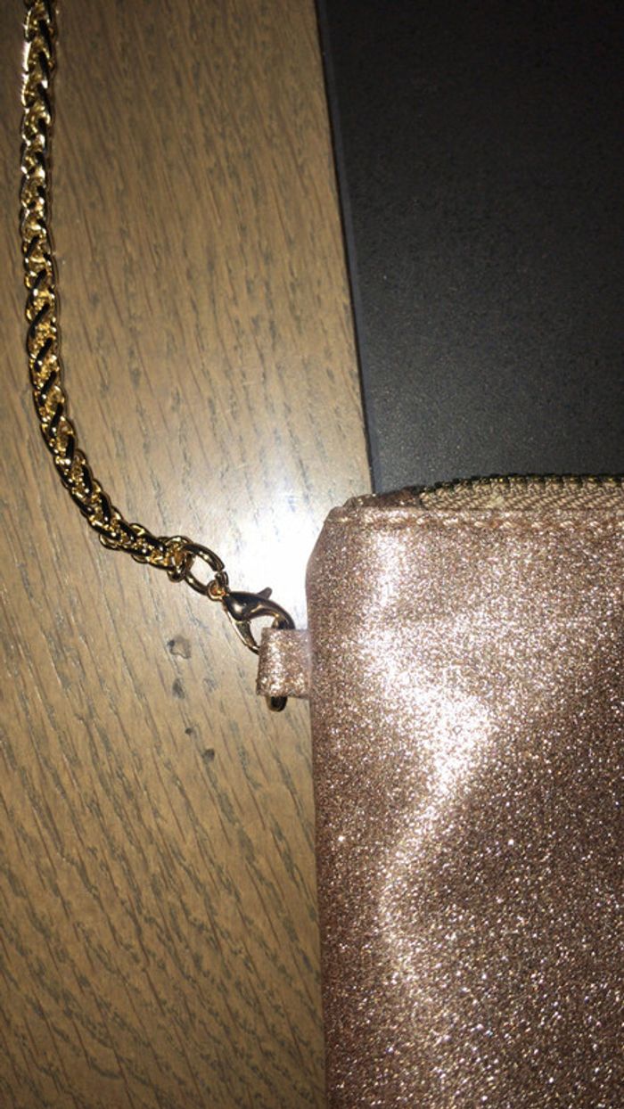 Pochette dorée Moa chaîne - photo numéro 4