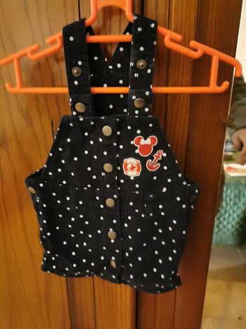 Robe salopette disney 3mois