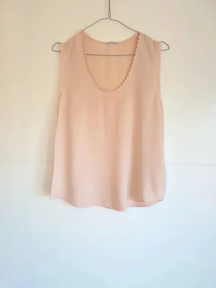 Débardeur Ikks femme rose poudré ultra respirant taille 34 - photo numéro 2