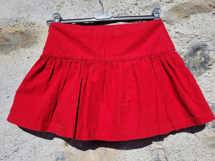 Superbe jupe rouge Abercrombie & Fitch Taille O ou 24 ou 10/12 ans - photo numéro 5