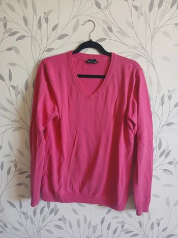 🍍 Pull fin col en V homme JBC taille XL