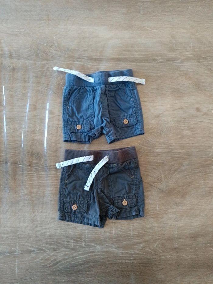 2 short garçon 3 mois