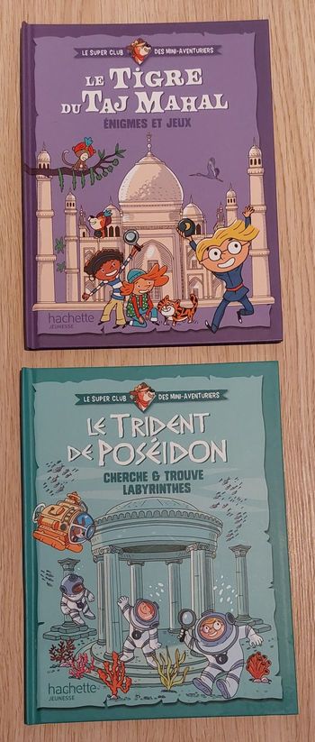 2 magnifiques livres de Hachette Jeunesse