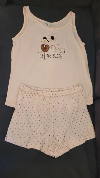Ensemble pyjama short et débardeur