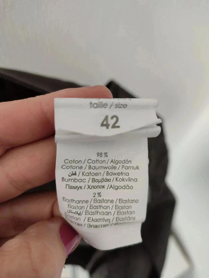 Jupe marron cache cache 42 - photo numéro 7