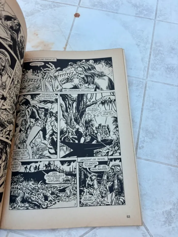 Super Tarzan n°36 (198 BD vintage Edgar Rice Burroughs - photo numéro 4