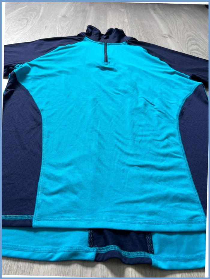 Sweat de sport running cyclisme Champion Bleu et Violet Taille XXL - photo numéro 11