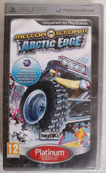 ✅Motor Storm Arctic Edge - Jeu Sony PSP Platinum - Avec Notice -Complet FR