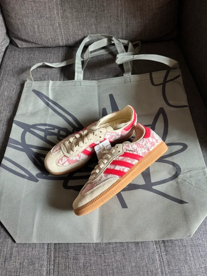 Adidas Samba OG Liberty London Better Scarlet (W) - photo numéro 9