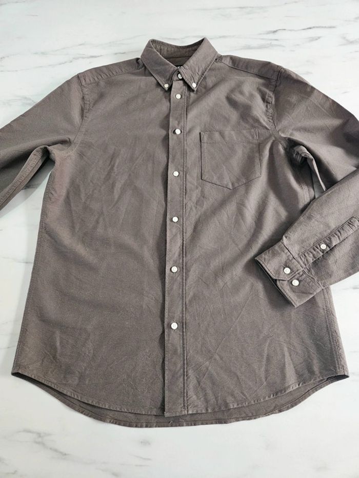 H&M chemise homme kaki taille M - photo numéro 8