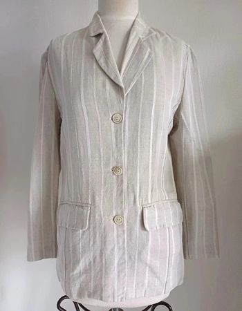 Veste lin/coton taille 42