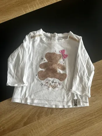 T-shirt manches longues 12 mois
