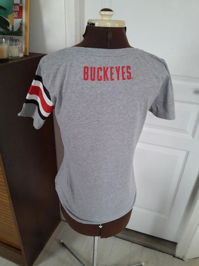 Tee shirt us Nike imprimé buckeyes finition haut de gamme - photo numéro 2