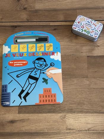 Je vend un livre je veux dessiner neuf 