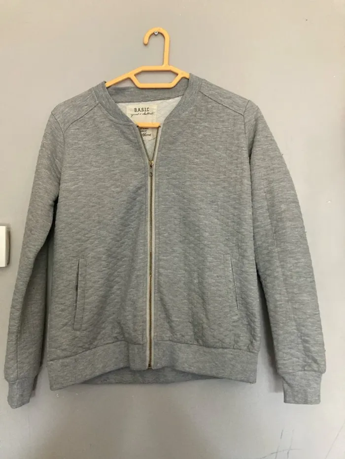 Veste légère gris clair - Taille XS - Carla’s Secret