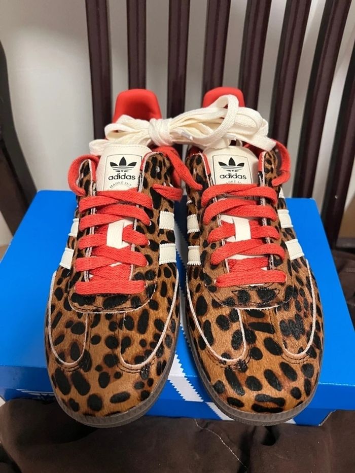 Adidas Samba OG Léopard rouge 36 - photo numéro 3