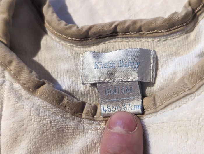 Sac Couchage Couchette Motif Quadrillages Ourson Ecriture Nounours Accessoire Petits Enfants Bébés - photo numéro 9